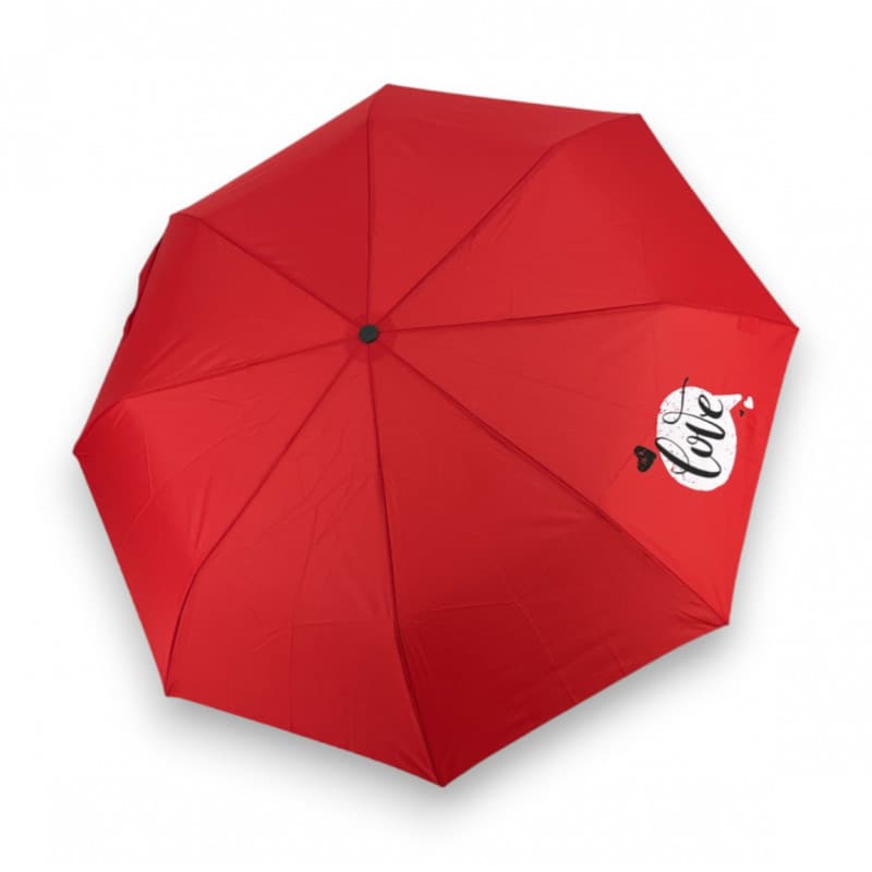 Doppler Mini Light Kids Red Love - dětský skládací deštník 722165K10 červený - náhled 2