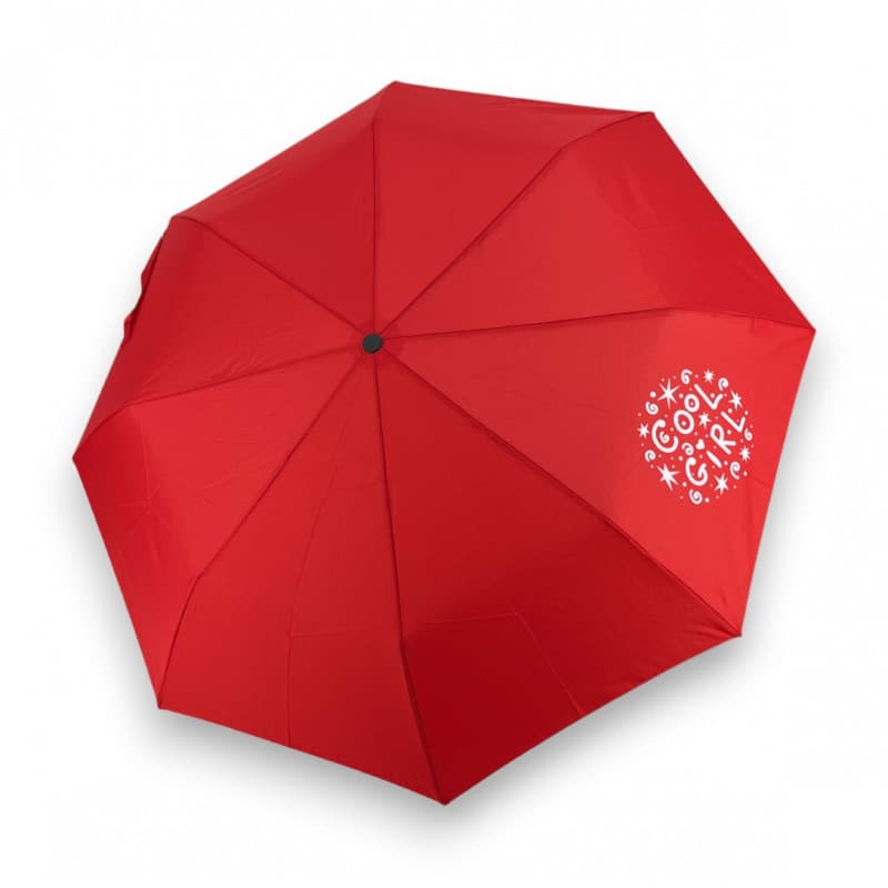 Doppler Mini Light Kids Red Cool Girls - dětský skládací deštník 722165K11 červený