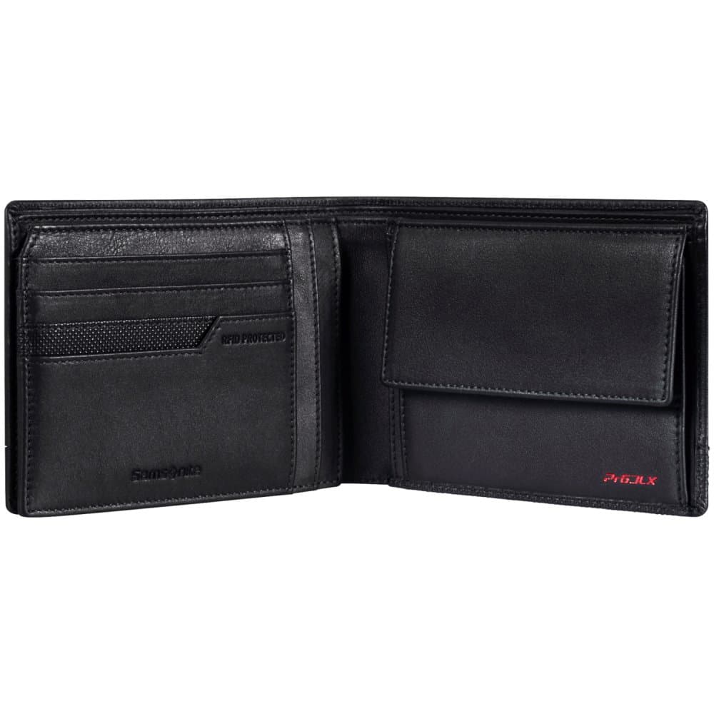 Samsonite pánská kožená peněženka Pro-DLX 6 SLG 047 černá 144537-1041 - náhled 2
