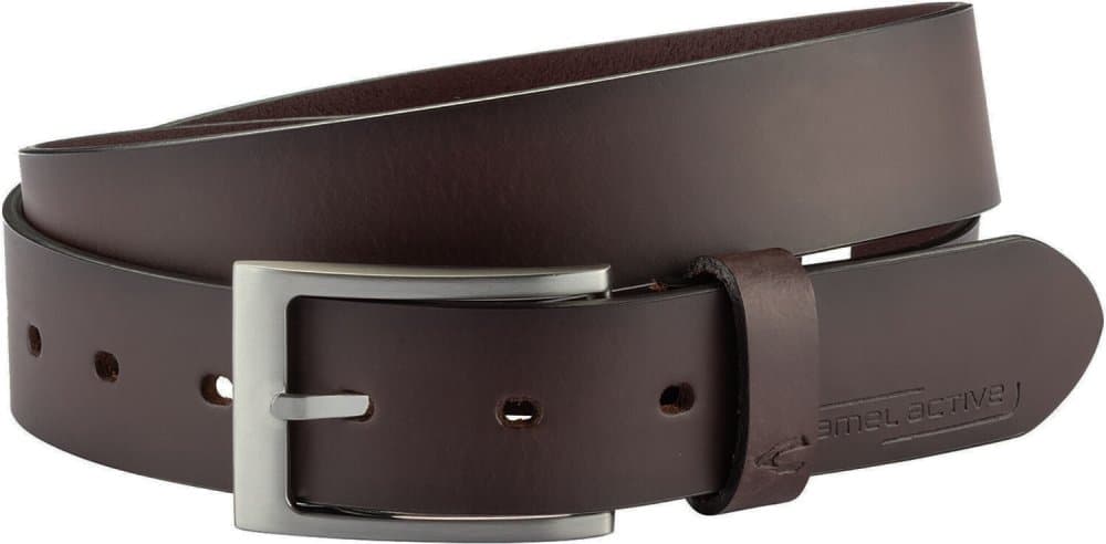 Pánský kožený pásek Camel Active 355-115-29 hnědý, velikost 115 cm 115 cm