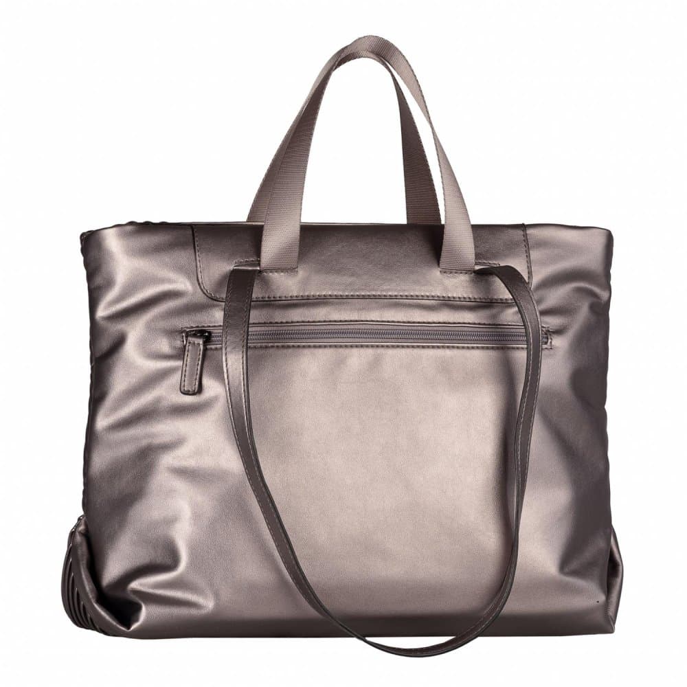 Dámská kabelka Finley zip shopper M - metalická hnědá 012042 - náhled 2