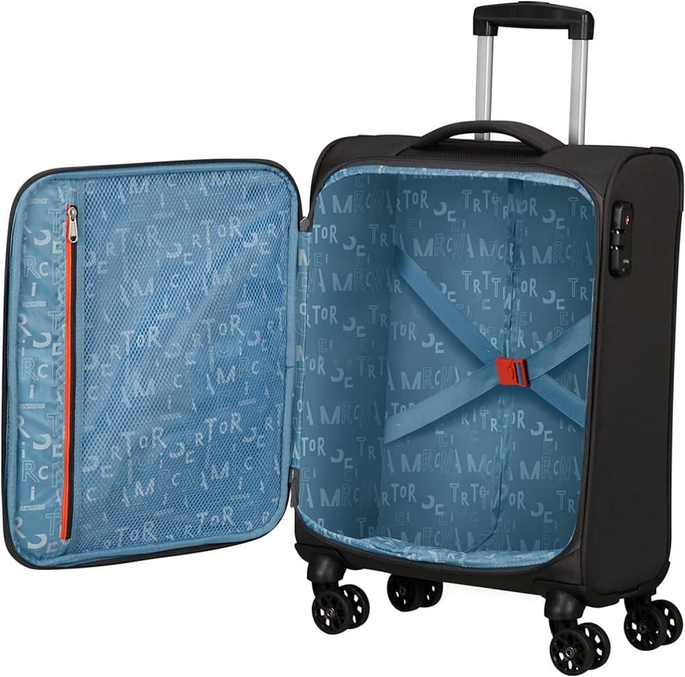 American Tourister Sea Seeker Spinner 55 Charcoal Grey 146674-1175 - náhled 5