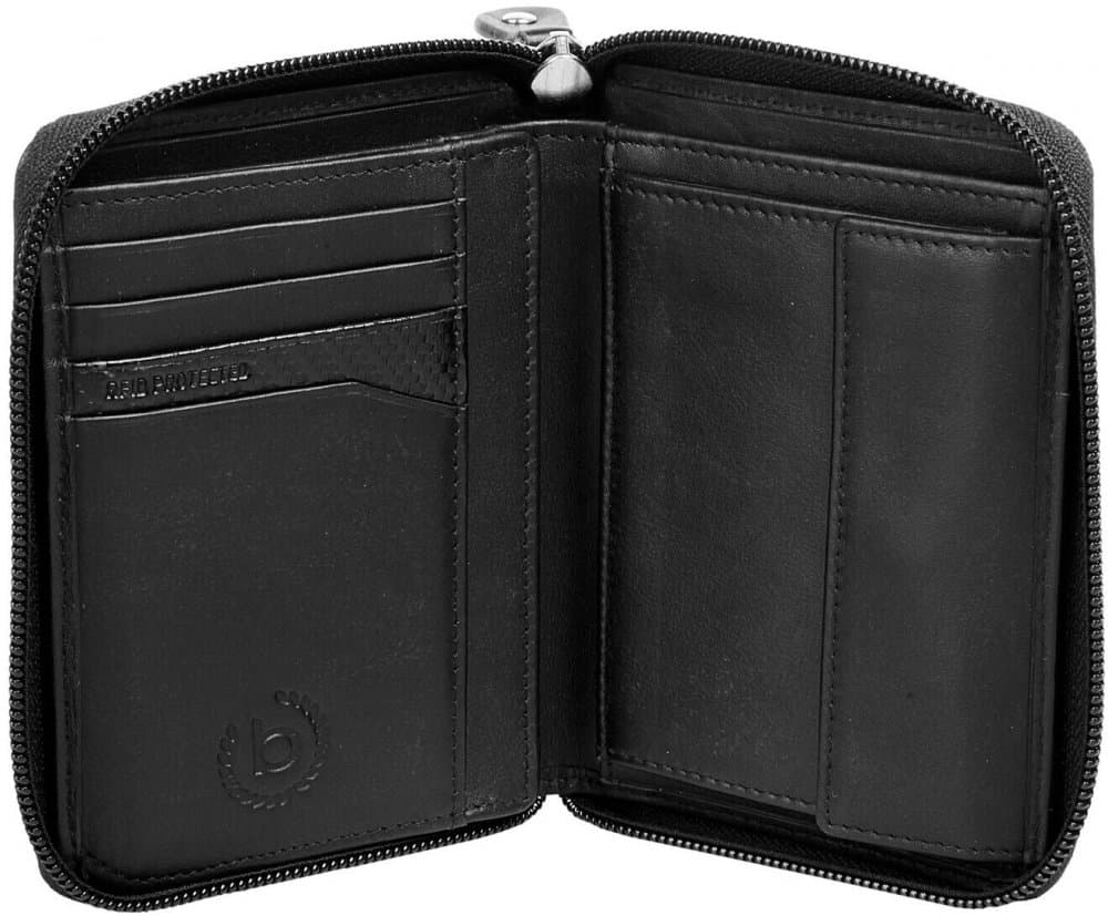 Kožená pánská peněženka celá na zip Bugatti Comet 49220301 - náhled 4