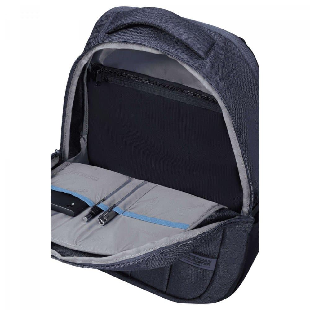 Batoh na notebook 15,6" STREETHERO NAVY MELANGE 147028-8412 tmavě modrý - náhled 4