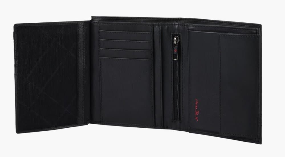 Pánská kožená peněženka PRO-DLX 5 SLG 120638-1041 černá - náhled 3