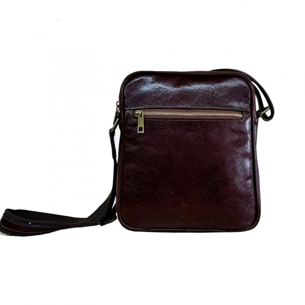 Pánská crossbody taška T08 hnědá