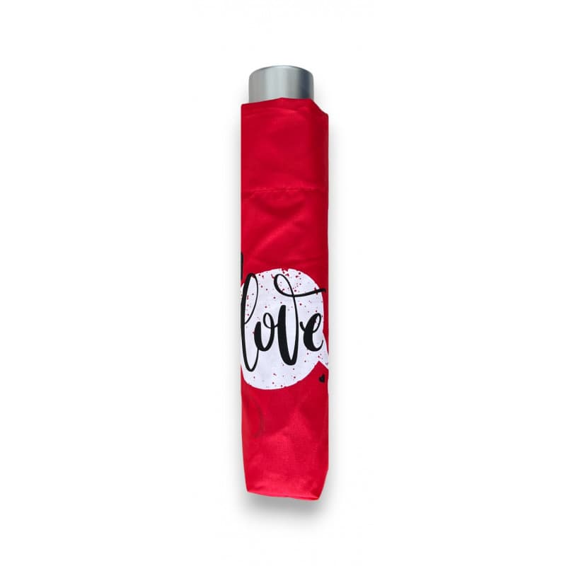 Doppler Mini Light Kids Red Love - dětský skládací deštník 722165K10 červený - náhled 3