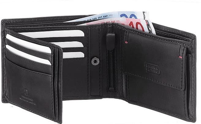 Camel Active Salamanca Horizontal Wallet Kožená větší černá peněženka 181-703-60 černá - náhled 4