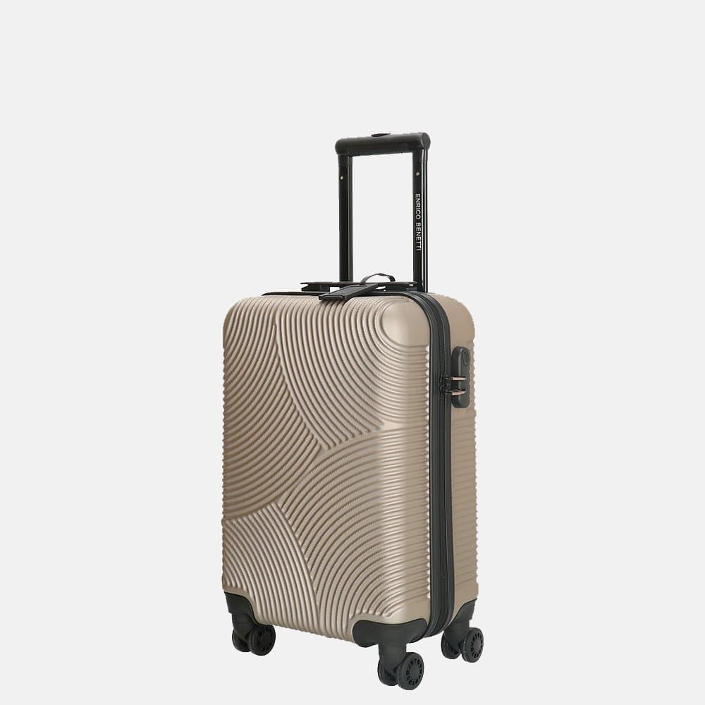 Kufr do letadla 55 cm Enrico Benetti Louisville S 39040-50-095 champagne - náhled 4