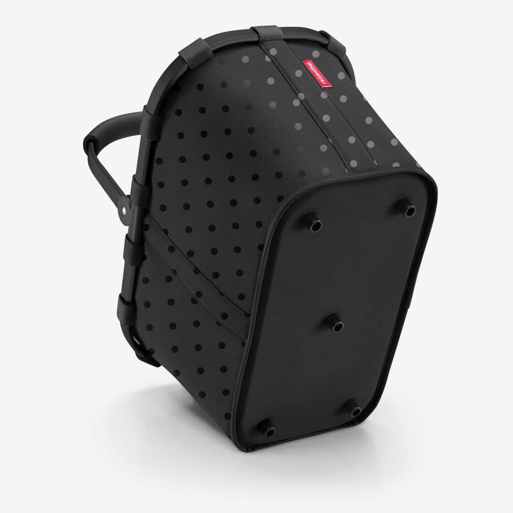 Nákupní košík Reisenthel Carrybag Frame Glossy dots black bk7076 - náhled 5