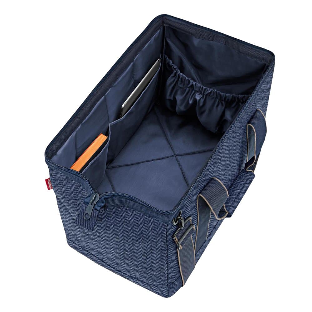Cestovní taška Reisenthel Allrounder L Herringbone dark blue MT4113 - náhled 3