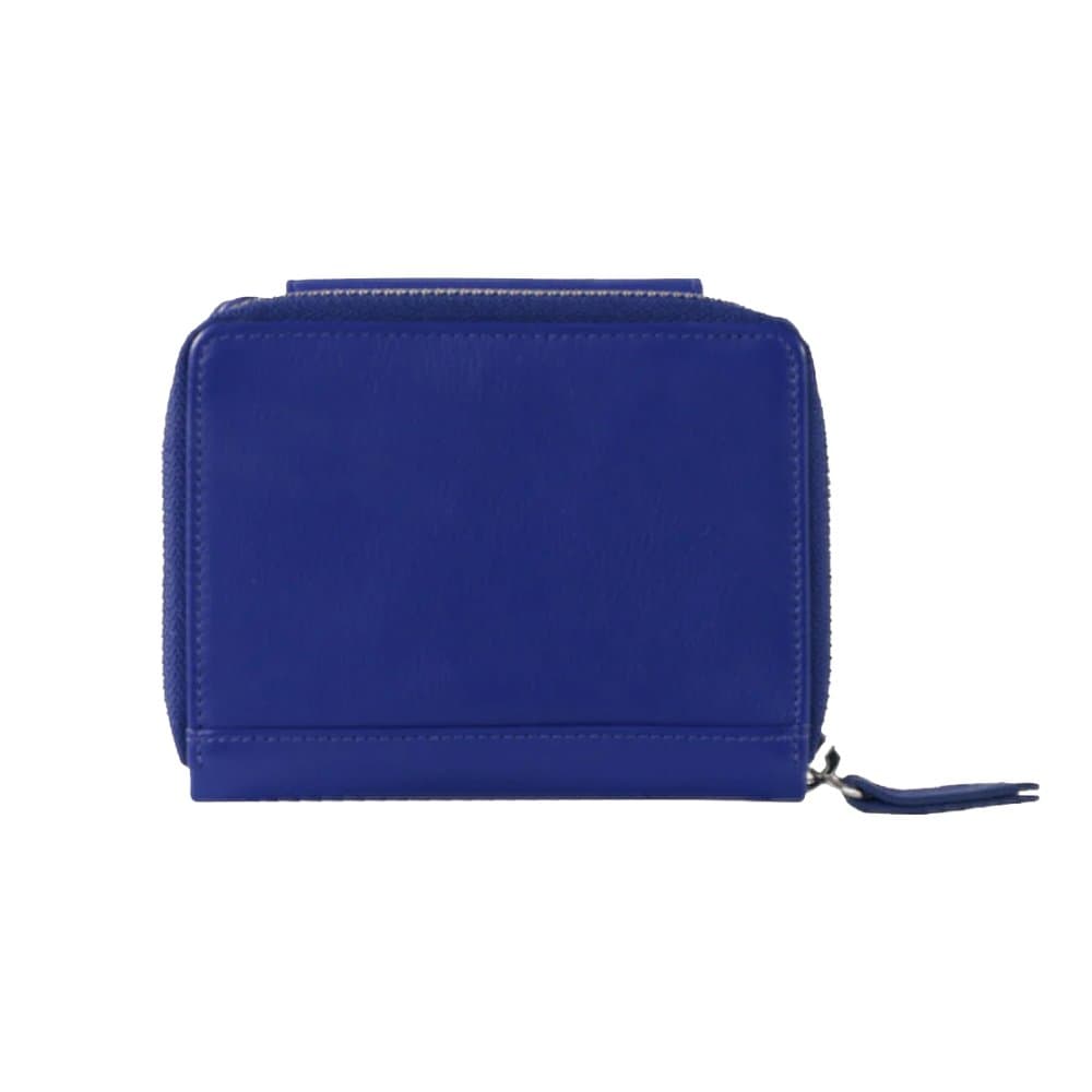 Joy Dámská peněženka z hladké kůže s RFID ochranou – střední velikost 41353-294-046 indigo violet modrá - náhled 2