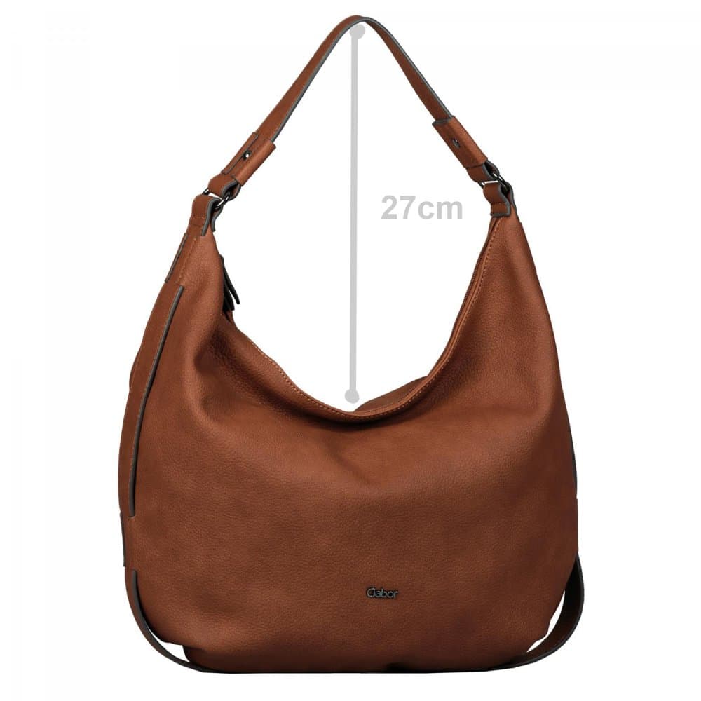 Velká kabelka Gabor Malu Hobo Bag 8724-22 světle hnědá - náhled 5