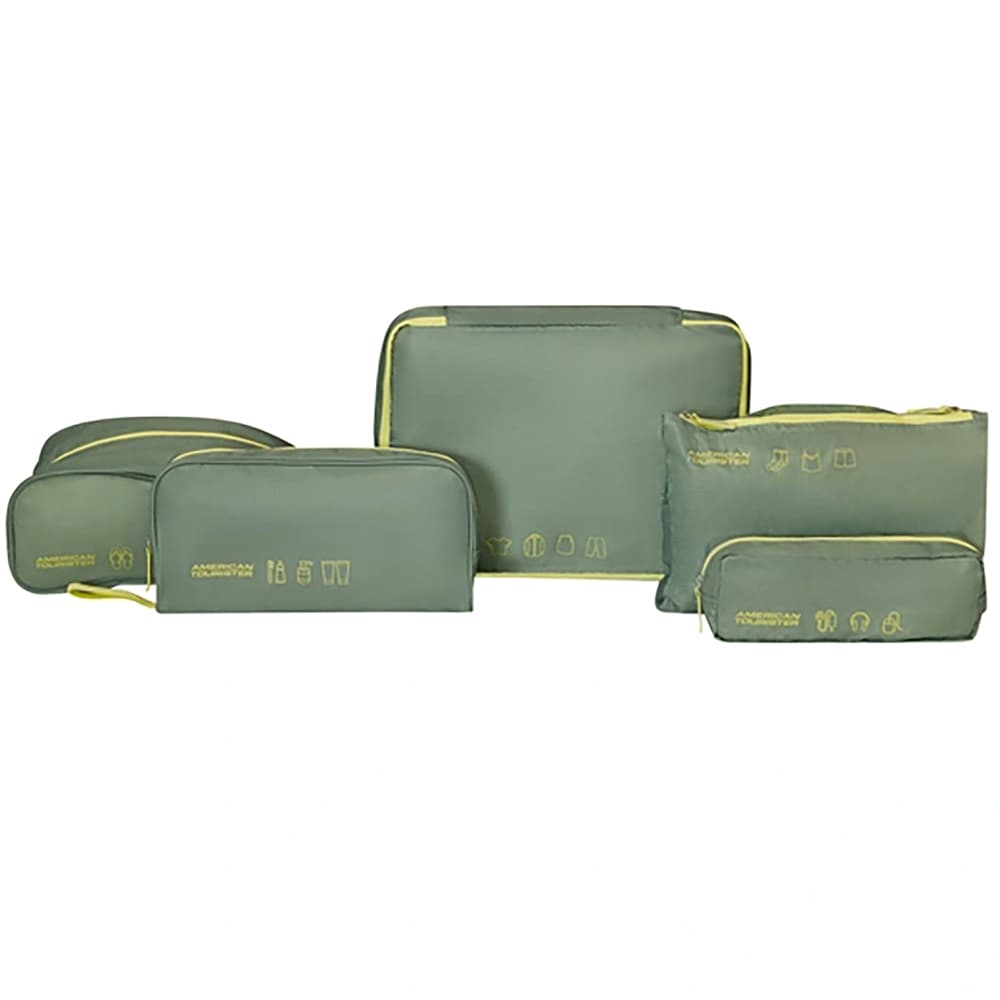 Sada organizérů 5ks 159210-A920 zelená (Olive/Lime)